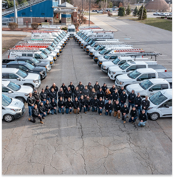 joyce employees posing for a photo